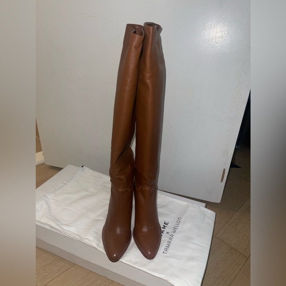 Frame x Tamara Mellon leather boots size 38.5 - Picture 4 of 6